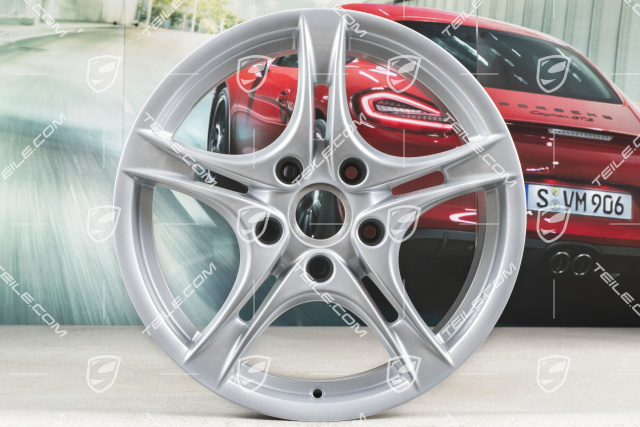 18" Komplet felg Cayman S II (Facelift), 8J x 18 ET57 + 9J x 18 ET43