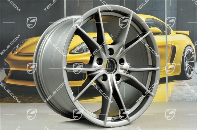 20" Felga Carrera S (IV), 11J x 20 ET56, do 991.2 C4/C4S / do użytku z zimowymi oponami, kolor: platynowy satyna