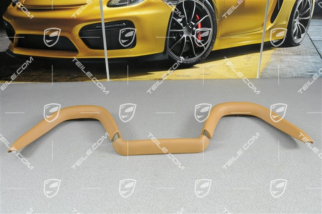 Lining, leather, sand beige, set