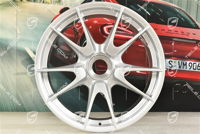 19-inch GT3 RS wheel, central locking, 9J x 19 ET47, silver