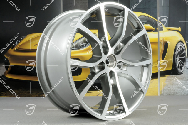 21-inch wheel rim set Cayenne ExclusiveDesign, 11J x 21 ET58 + 9,5J x 21 ET46