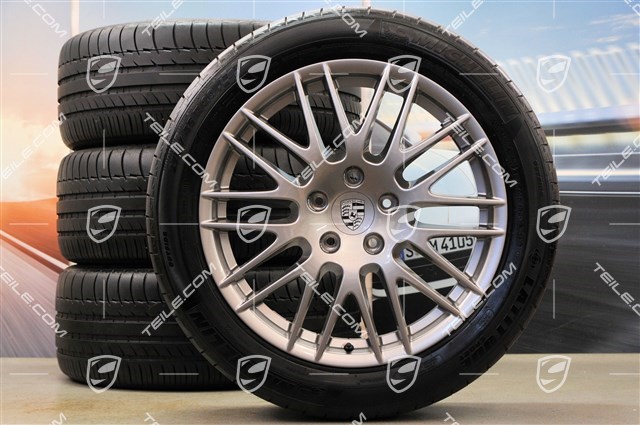 20-inch RS Spyder Design summer wheel set, 4 wheels 9J x 20 ET 57 + NEW Michelin summer tyres 275/45 R 20 110Y XL, without TPMS