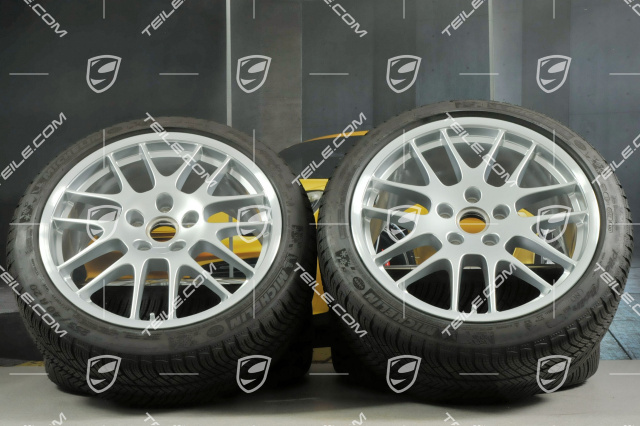 20-inch RS Spyder winter wheel set, wheels: 9,5J x 20 ET65 + 10,5J x 20 ET65 + NEW Michelin Pilot Alpin 4 winter tyres, 255/40 R20 + 285/35 R20, with TPM