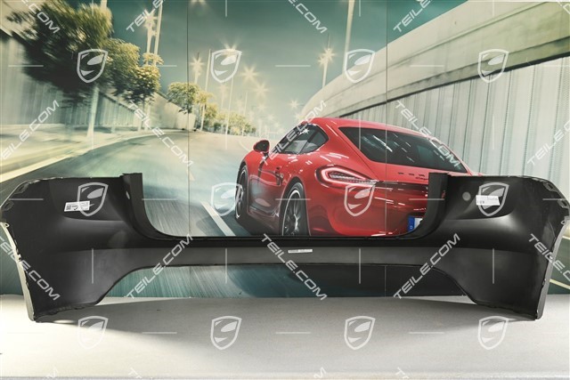 Rear bumper lining