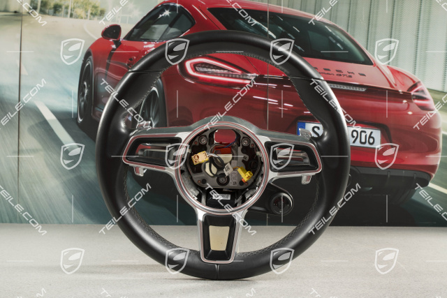 Basic steering wheel, Sport Chrono Package Plus, PDK, black