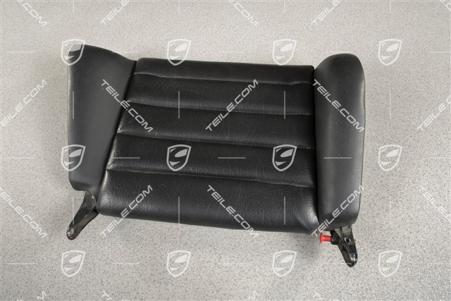 Back seat backrest, Cabrio, Leatherette, Black, R