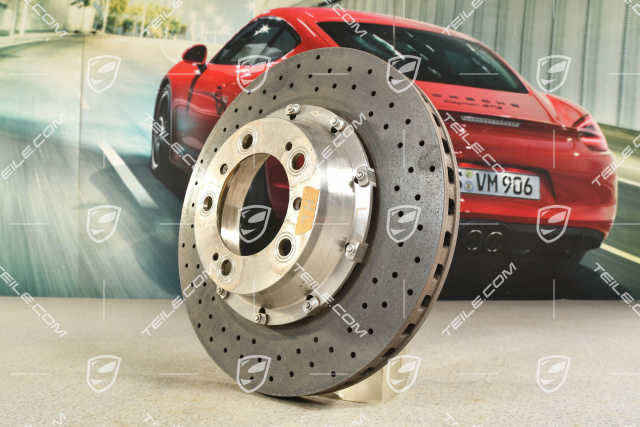 PCCB Ceramic brake disc, C2S/C4S/Turbo/GT2/GT3, L