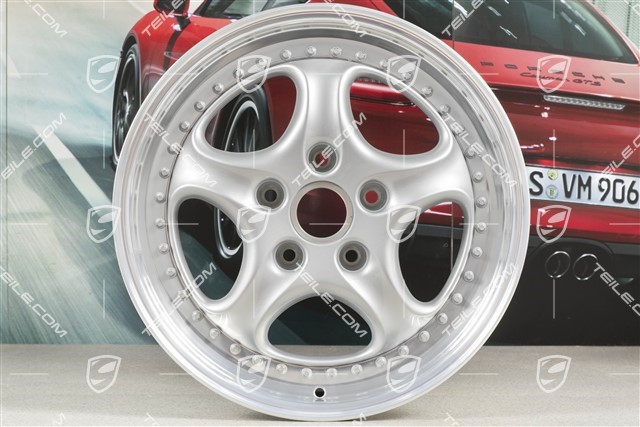 18" Carrera RS wheel rim set, Speedline, 8J x 18 ET52 + 10J x 18 ET65