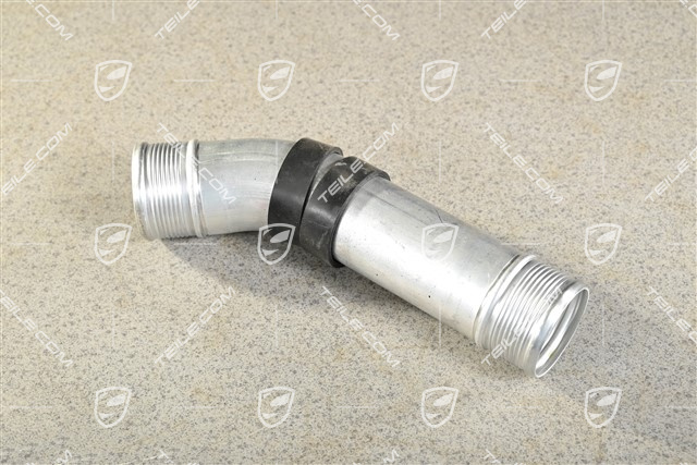 Charge air cooling system, pressure pipe, L=R