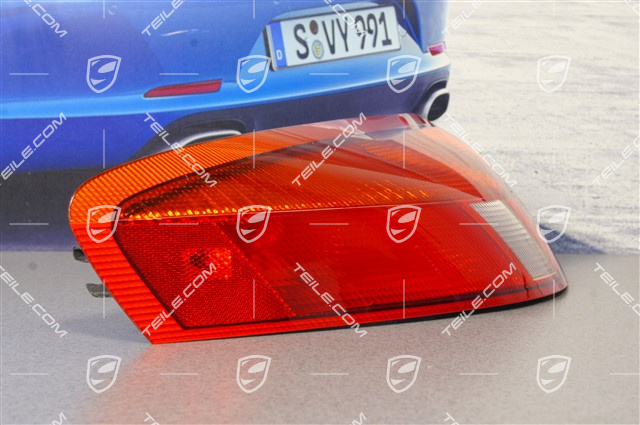 Rear light, red/yellow, USA version, L
