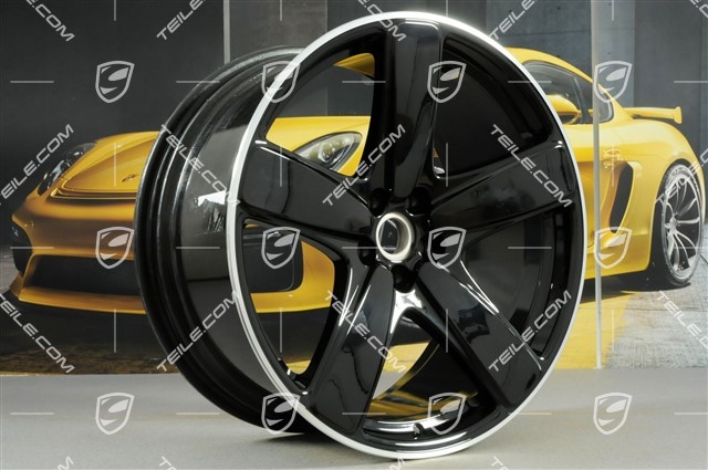 21-inch wheel rim "Sport Classic", 10J x 21 ET19, black high gloss