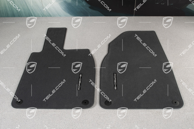 Floor mats set, Agate Grey, RL / UK-version