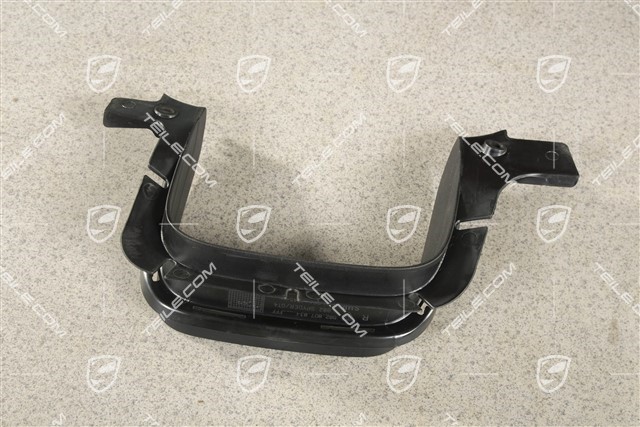 Tail pipe cover trim, Black matte, GTS/Spyder, R