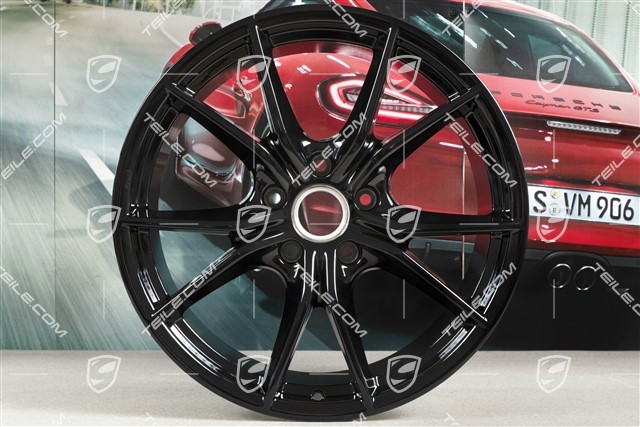 20-inch wheel Carrera S (IV), 11,5J x 20 ET76, black high gloss