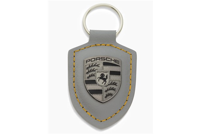 Crest Keyring, chalk grey Crest Keyring, chalk grey