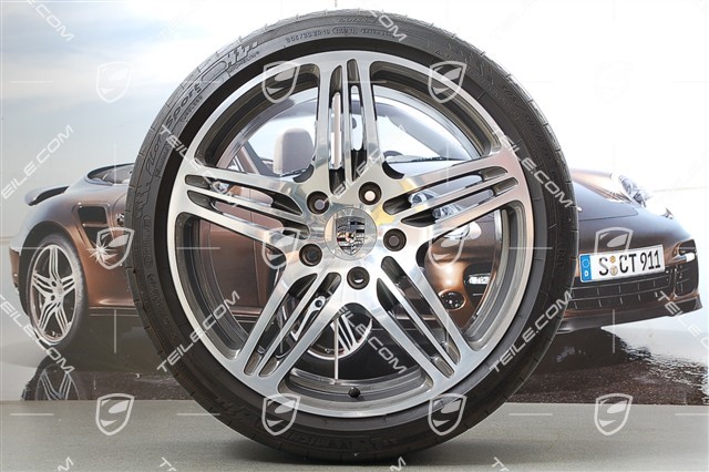 19" Sommerräder Satz Turbo I, Felgen 8 J x 19 ET 57 + 11 J x 19 ET 51 + Reifen 235/35 ZR 19 + 305 /30 ZR 19