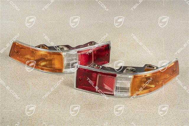 Rear light set, Original Porsche Classic, SWB, EU version, set L+R