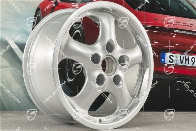 17-inch CUP II alloy wheel, 8J x 17 ET52