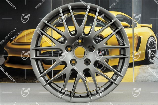 20-inch RS Spyder wheel set, 9J x 20 ET57, decorative silver and titanium