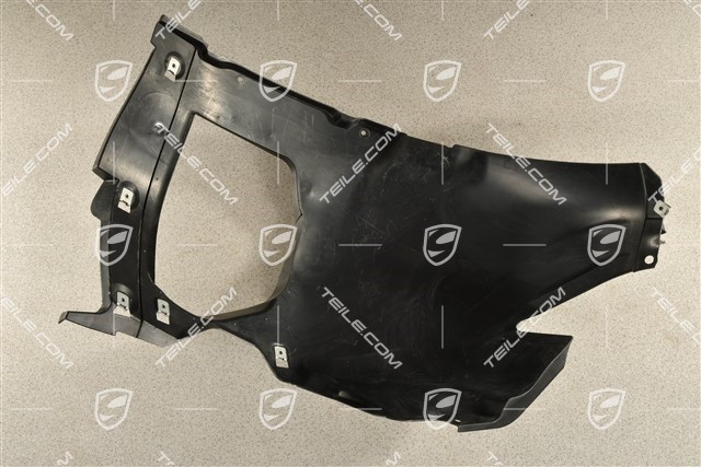 Wheel-housing liner, front, frotn part with grille, GT3, L (NKPL)