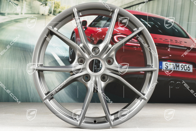 20" Felga Carrera S IV, 8J x 20 ET57, Platinum satynowy mat