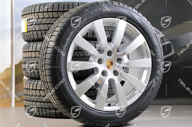 20-inch SportDesign II winter wheel set, wheels 9J x 20 ET 57 + tyres Pirelli Scorpion Ice & Snow, 275/45 R20, with TPMS