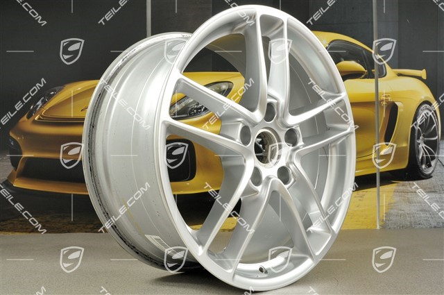 19-inch Panamera Turbo II wheel set, 10J x 19 ET61 + 9J x 19 ET60