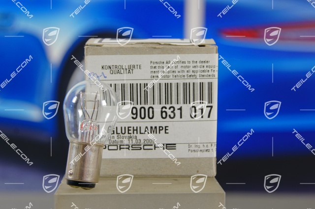 Gluehlampe 12V - P21/4W / Neu / 911 997 / 905-05