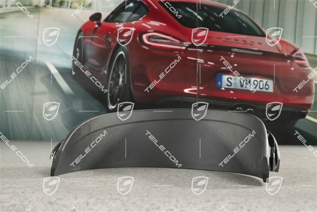 Tail pipe cover trim, Black matte, GTS 4.0, L
