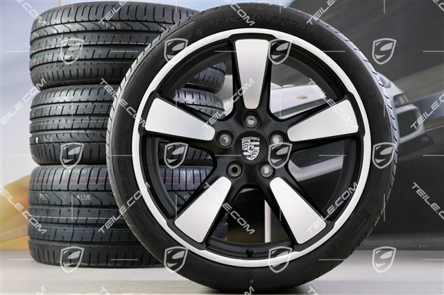 20-inch summer wheel set Sport Classic, 9J x 20 ET51 + 11,5J x 20 ET48, tyres 245/35 ZR20 + 305/30 ZR20, without TPM