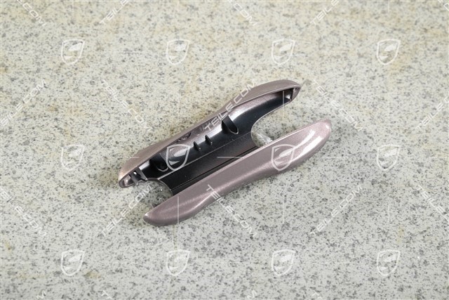 Vehicle key side faces / Key cap, Painted / lacquered, set Frozenberry metallic
