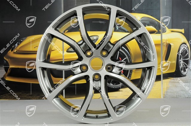 21-inch wheel rim set Cayenne ExclusiveDesign, 11J x 21 ET58 + 9,5J x 21 ET46