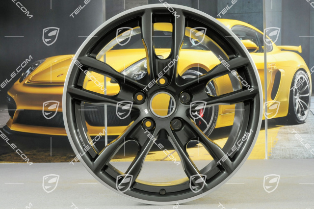 19" Felga Boxster S III, 9,5J x 19 ET45, Achat Grey Metallic