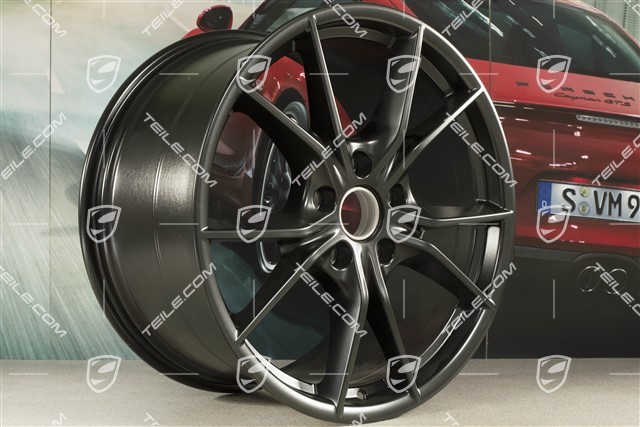 20-inch wheel Carrera S (IV), 11J x 20 ET78, for 991.2 C2/C2S / winter wheels, black satin-mat