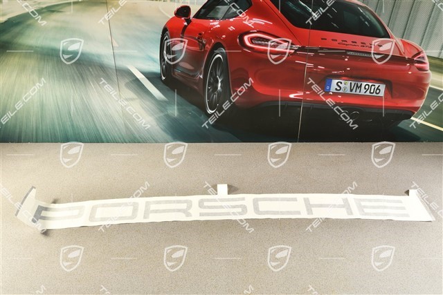 Logo "PORSCHE" for GT2RS/GT3RS rear spoiler / wing