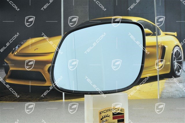 Mirror glass, aspherical, auto-dimming, L