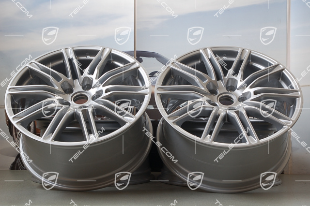 21" Felgensatz Sport Edition, 4x Felge 10J x 21 ET50, GT-Silbermetalic