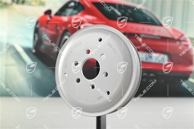 2,9L / 3,0L V6, Coolant / water pump pulley, pulley with 6 screws