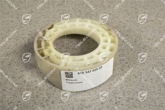 Shock absorber / spring rubber compensating plate, Beige
