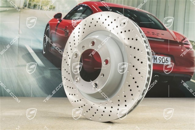 Brake disc, C2S/C4S/GTS  with central lock, L