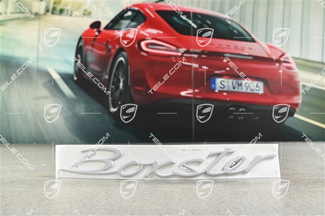 Badge / Emblem / Logo "Boxster", prime coated
