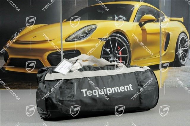 Car cover, for internal use, colored Porsche crest and black lettering /  new / Cayman 982 718 / 000-10 Car-cover / 98204400002 