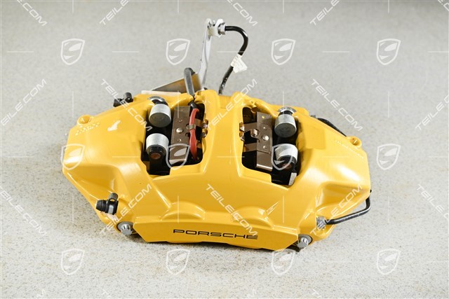 PCCB fixed calliper, Rear axle, Yellow, Turbo, R
