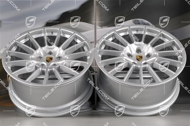 21-inch Cayenne SportPlus wheel set, 10Jx21 ET50 + 10Jx21 ET45