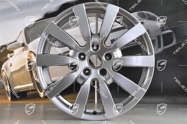 20-inch Cayenne SportDesign II wheel set, 9J x 20 ET57, silver