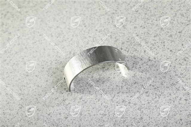 Connecting rod bearing shell, lower, ID Yellow