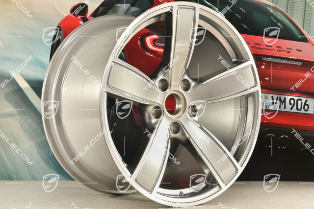 20" Felge Carrera Sport, 11,5J x 20 ET56, Platinsilber Metallic