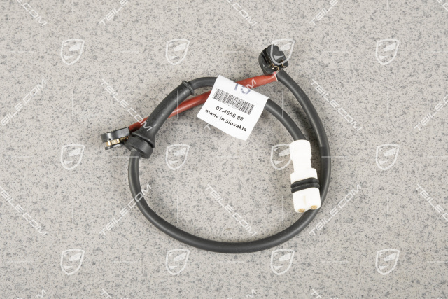 Brake pad wear sensor / warning contact, Rear axle