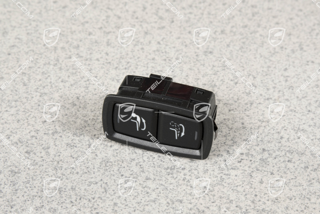 Tow hitch switch, Black matte