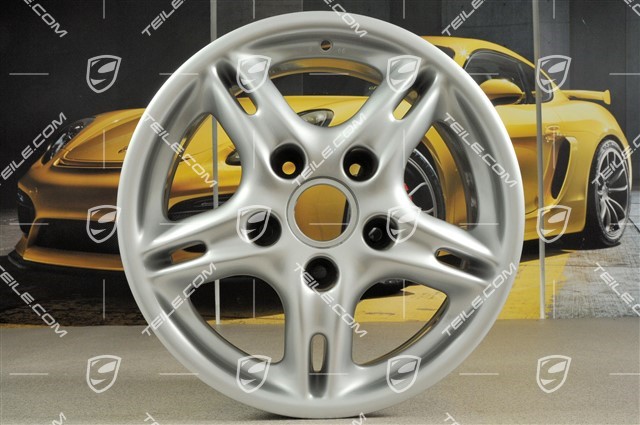 16-inch cast wheel, 7J x 16 ET40 (rear)